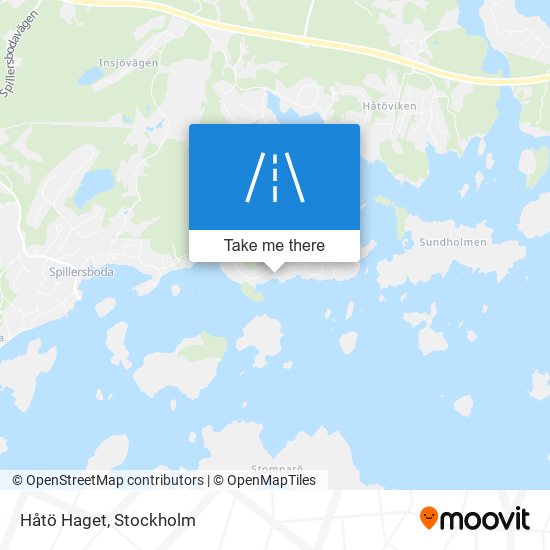 Håtö Haget map