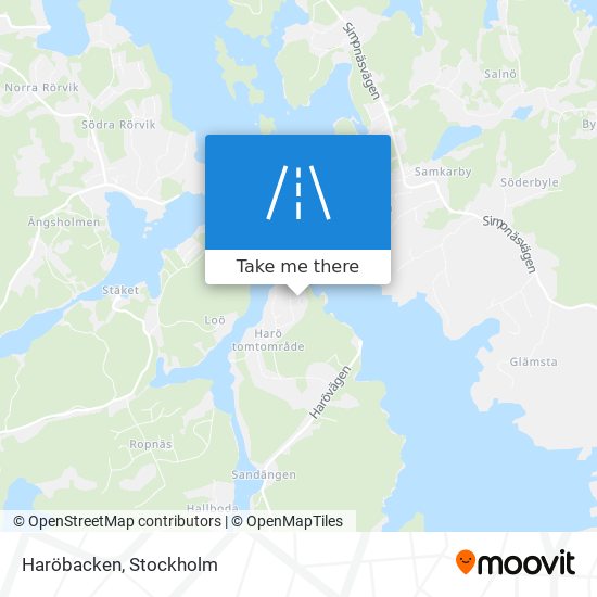 Haröbacken map