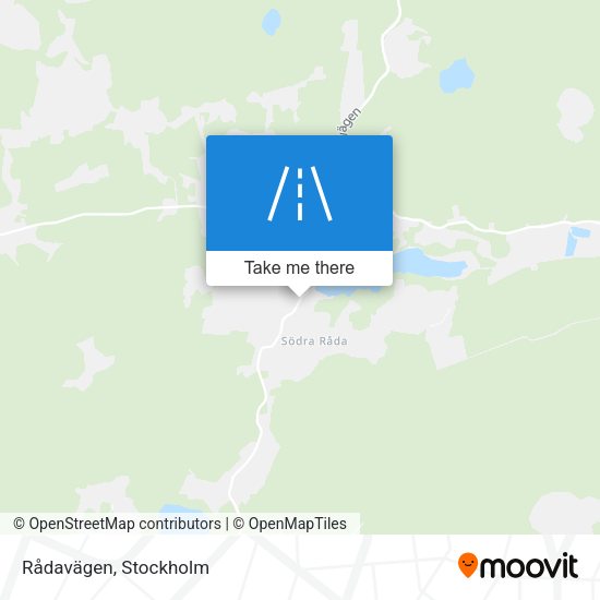Rådavägen map