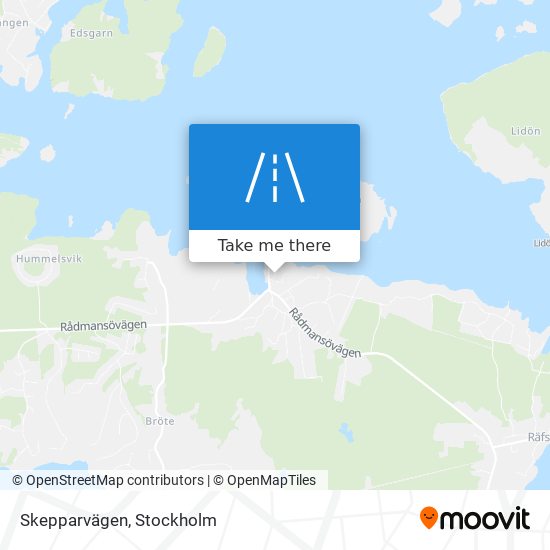 Skepparvägen map