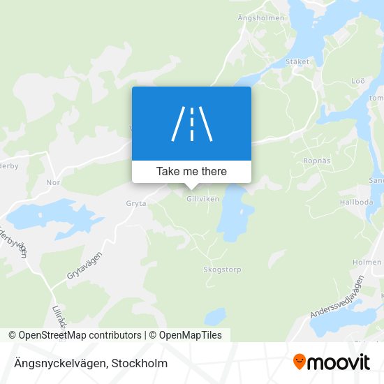 Ängsnyckelvägen map