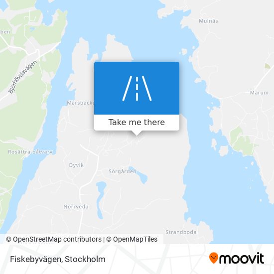 Fiskebyvägen map