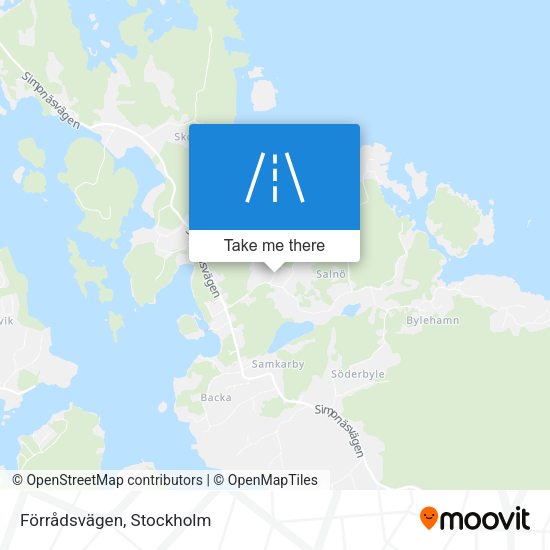 Förrådsvägen map