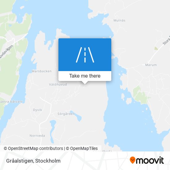 Gråalstigen map