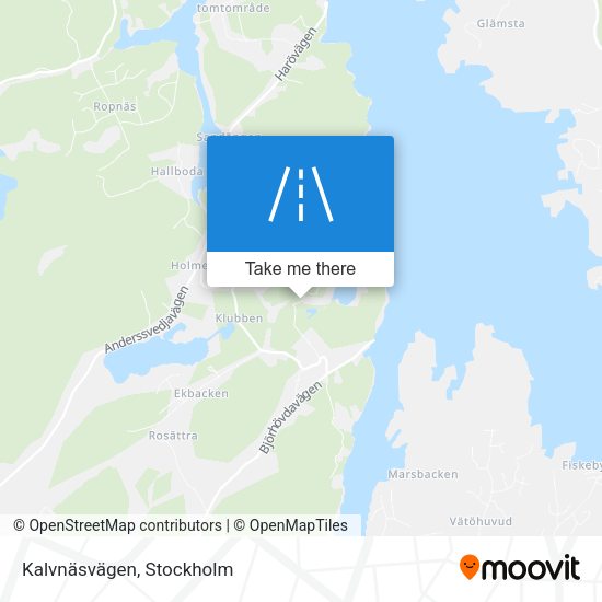 Kalvnäsvägen map