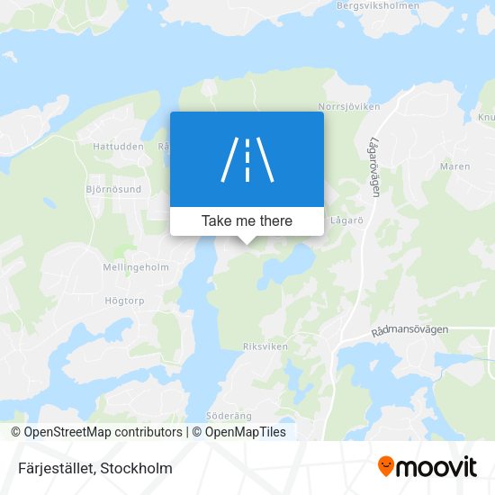 Färjestället map