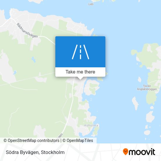 Södra Byvägen map