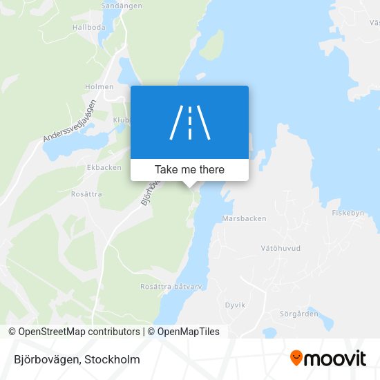 Björbovägen map