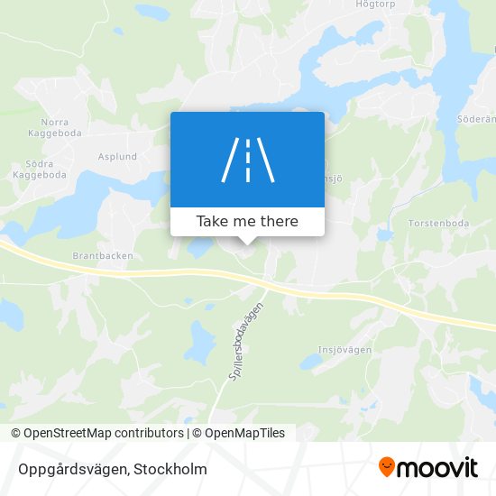 Oppgårdsvägen map