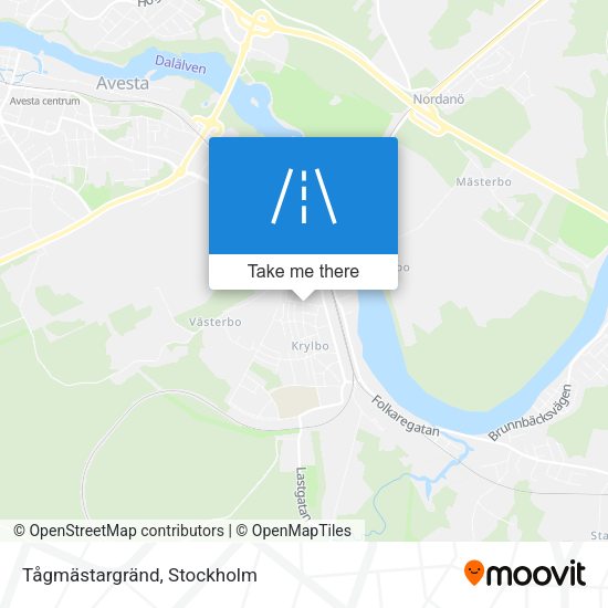 Tågmästargränd map