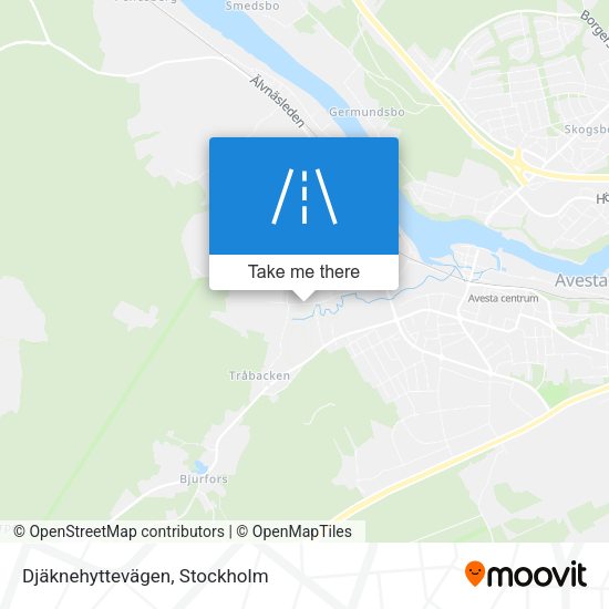 Djäknehyttevägen map