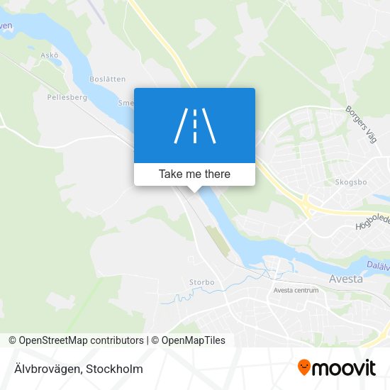 Älvbrovägen map