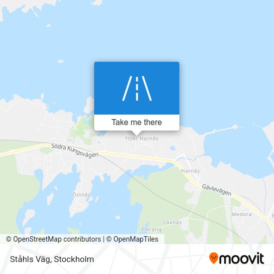 Ståhls Väg map