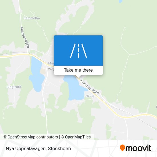 Nya Uppsalavägen map