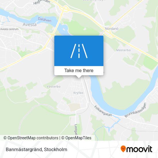 Banmästargränd map