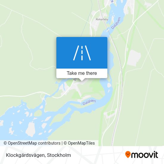 Klockgärdsvägen map