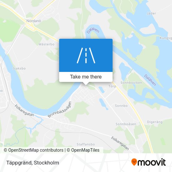 Täppgränd map