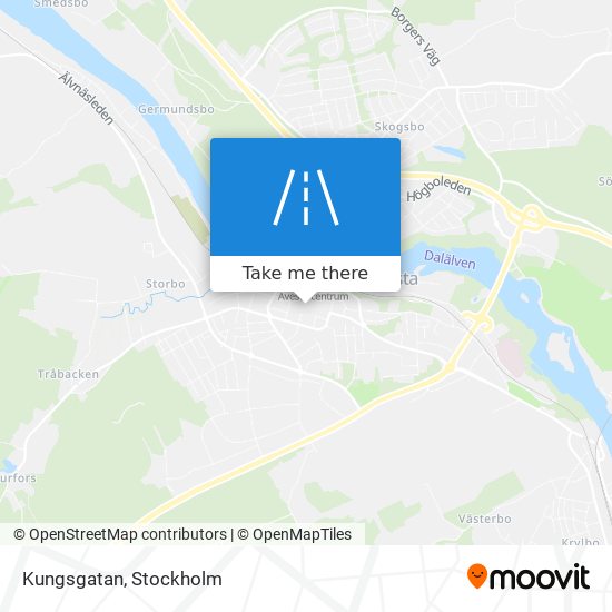 Kungsgatan map