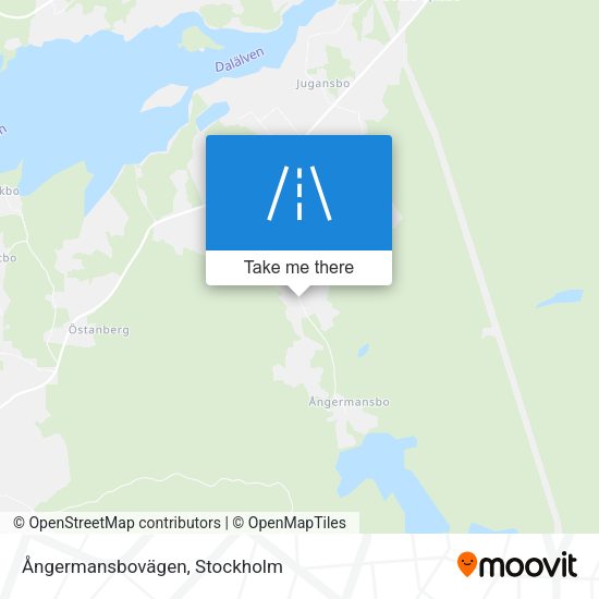 Ångermansbovägen map