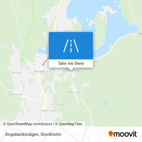 Ängsbacksvägen map