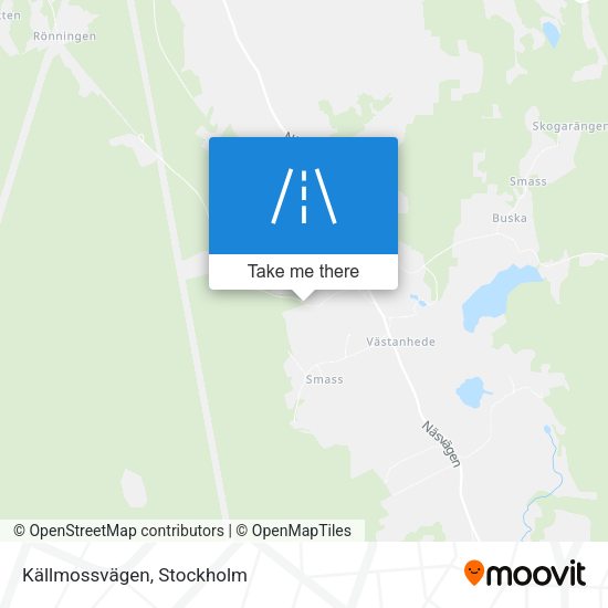 Källmossvägen map