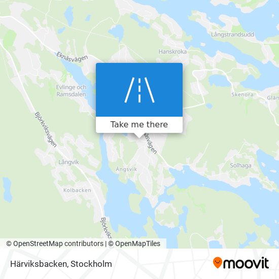 Härviksbacken map