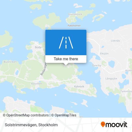 Solstrimmevägen map
