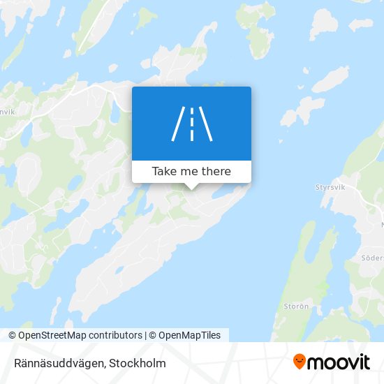 Rännäsuddvägen map