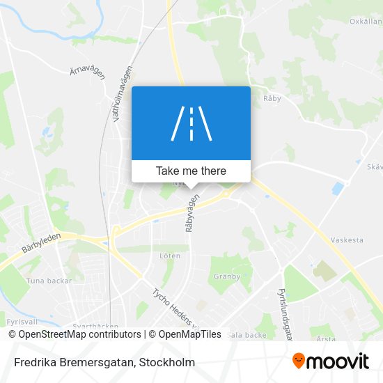 Fredrika Bremersgatan map