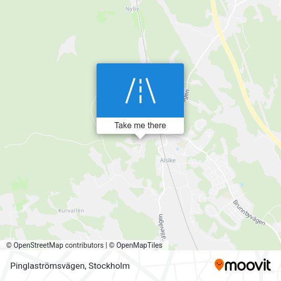Pinglaströmsvägen map