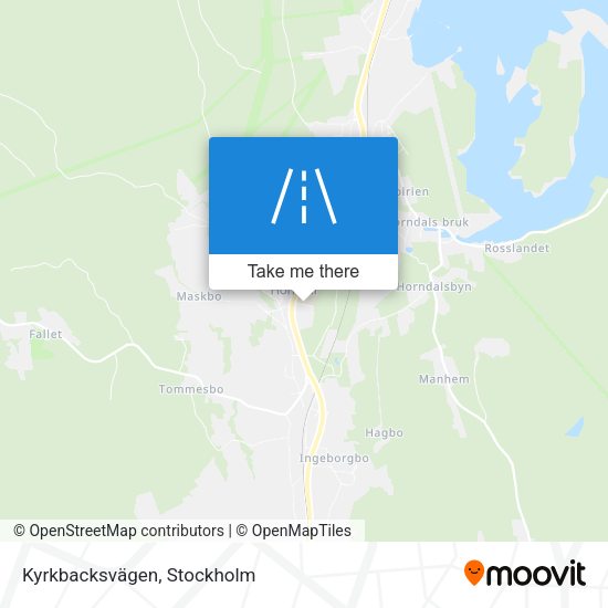 Kyrkbacksvägen map