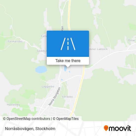 Norråsbovägen map