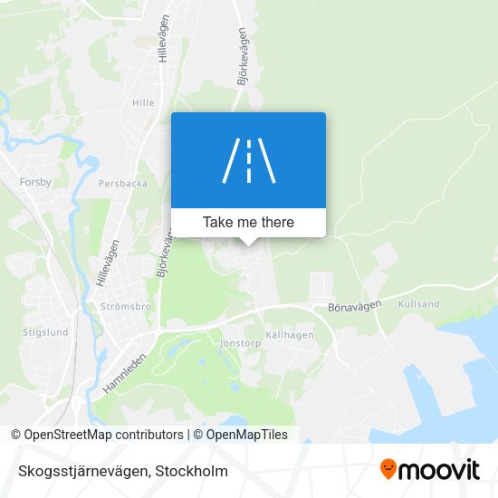 Skogsstjärnevägen map