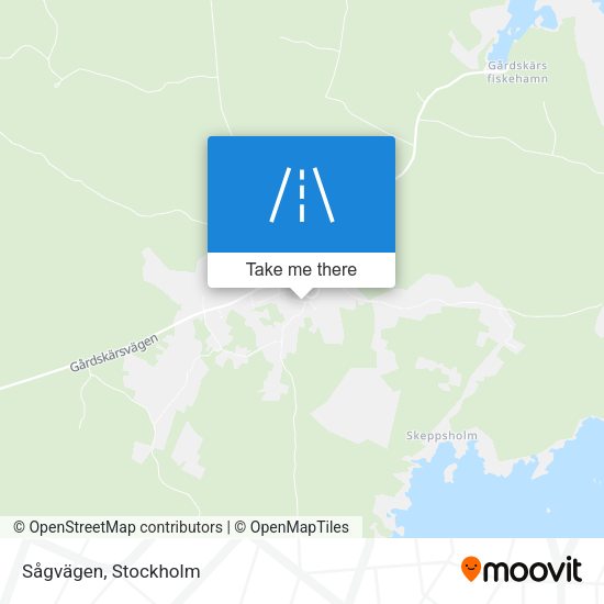 Sågvägen map