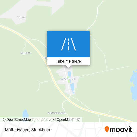 Mälterivägen map