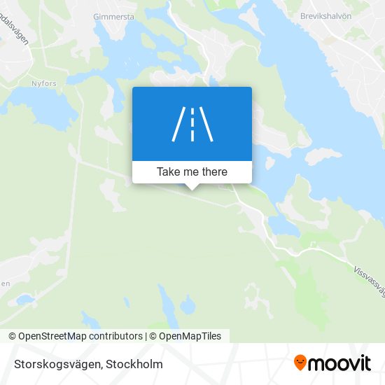 Storskogsvägen map