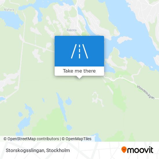 Storskogsslingan map