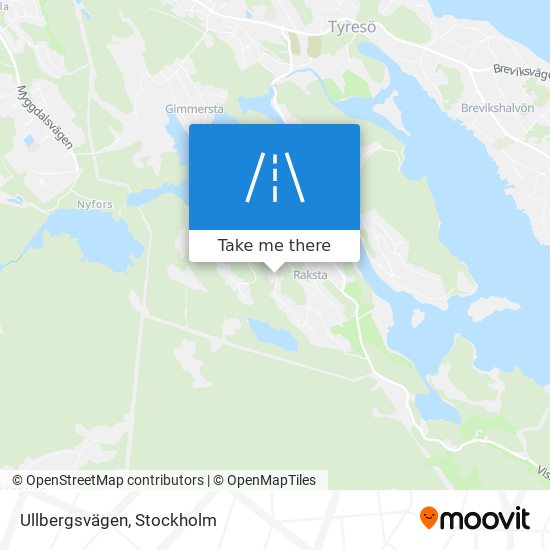 Ullbergsvägen map