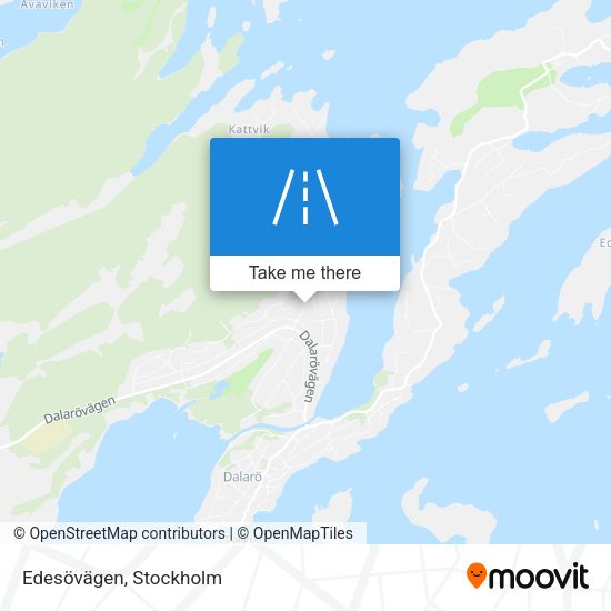 Edesövägen map
