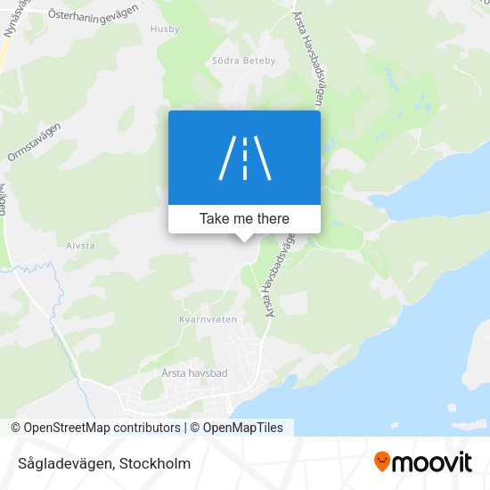 Sågladevägen map