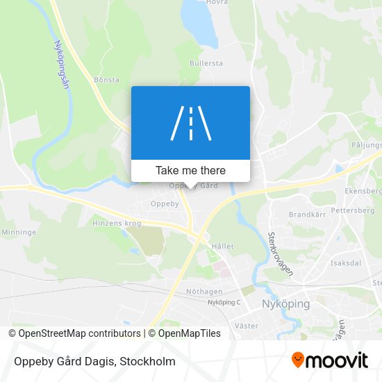 Oppeby Gård Dagis map