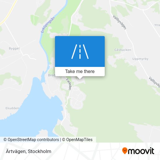 Ärtvägen map