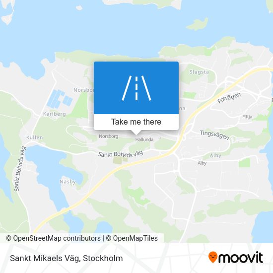 Sankt Mikaels Väg map