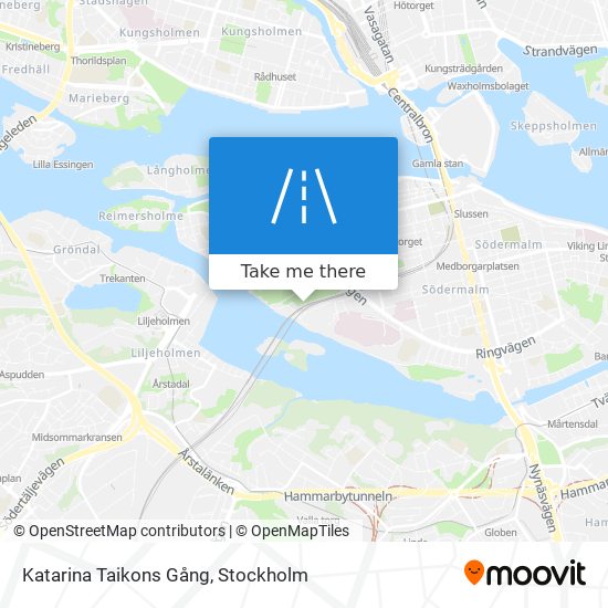 Katarina Taikons Gång map