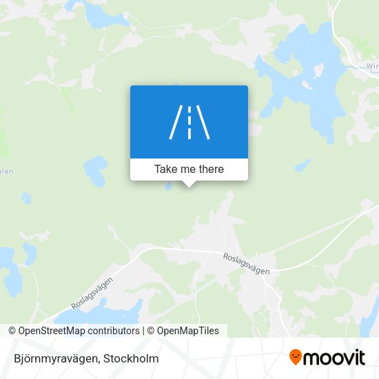 Björnmyravägen map