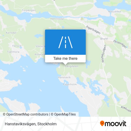Hanstaviksvägen map