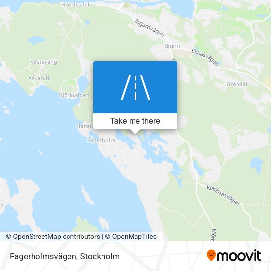 Fagerholmsvägen map