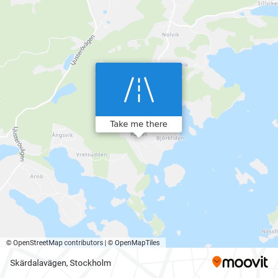 Skärdalavägen map