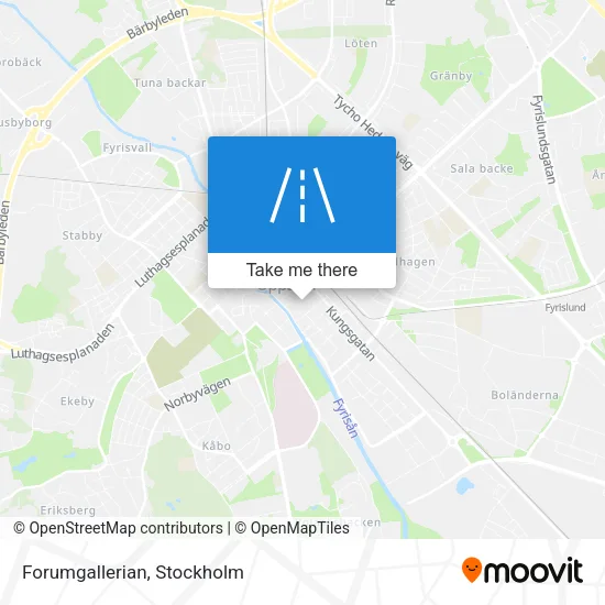 Forumgallerian map