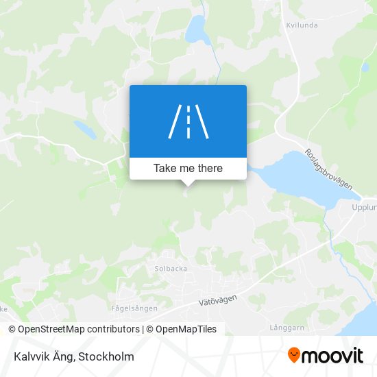 Kalvvik Äng map